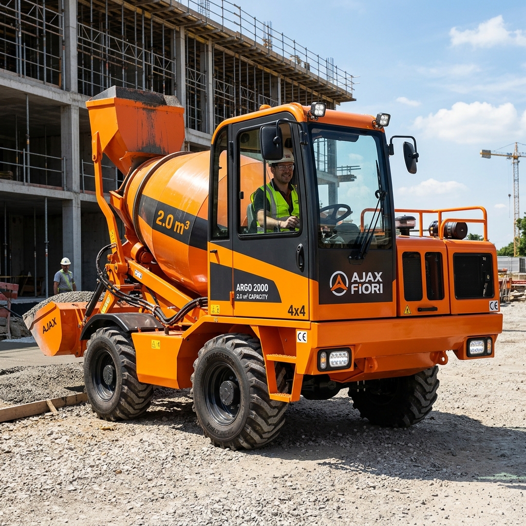 Ajax Fiori Argo 2000 Concrete Mixer
